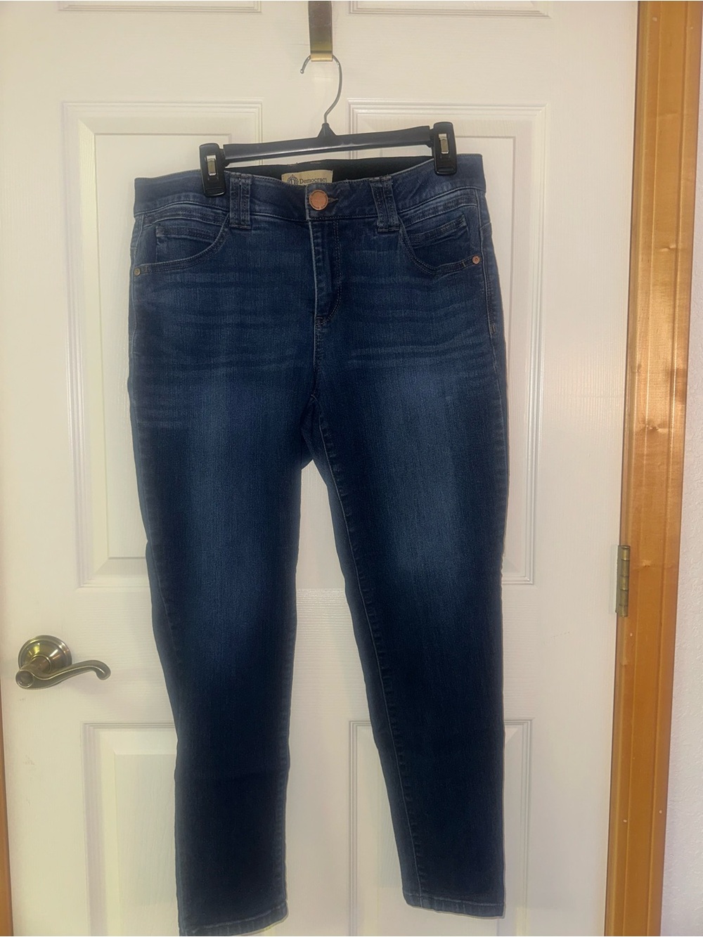 14W Democracy Dark Indigo Skinny Jeans